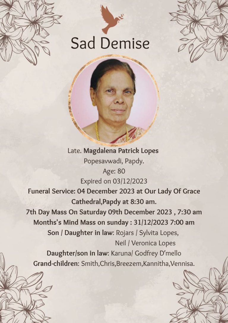 Magdalena Patrick Lopes