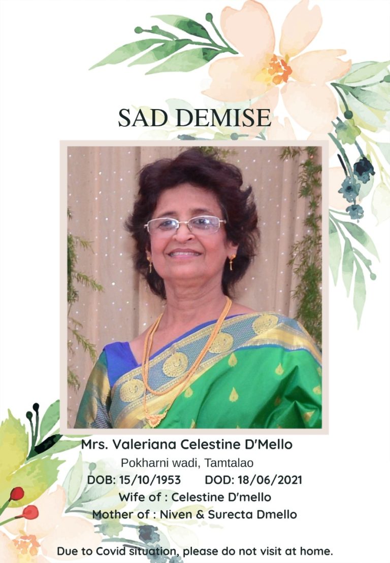 Valeriana Celestine Dmello