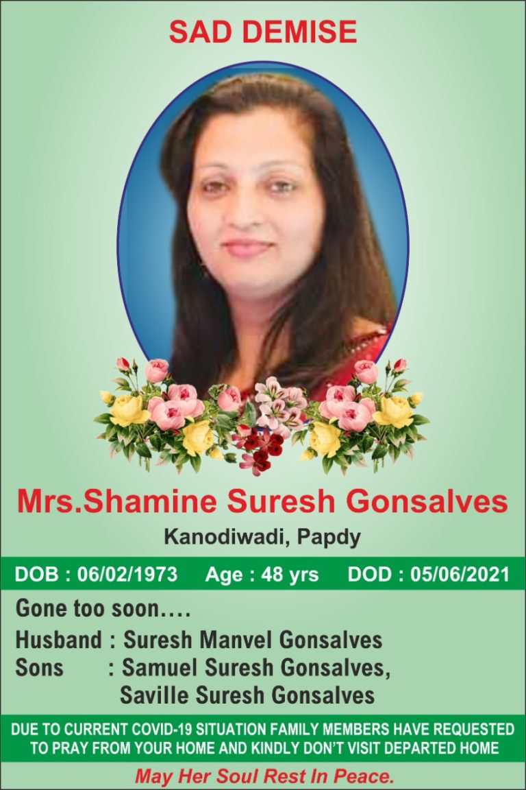 Shamine Suresh Gonslaves