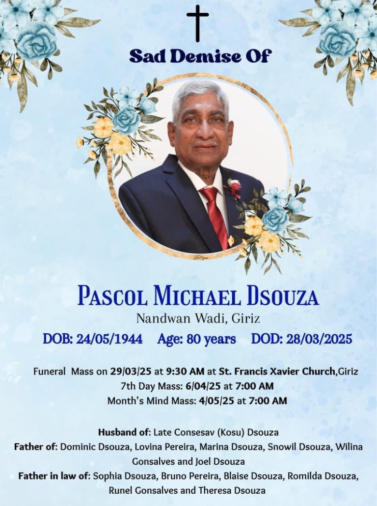 Pascol Michael Dsouza