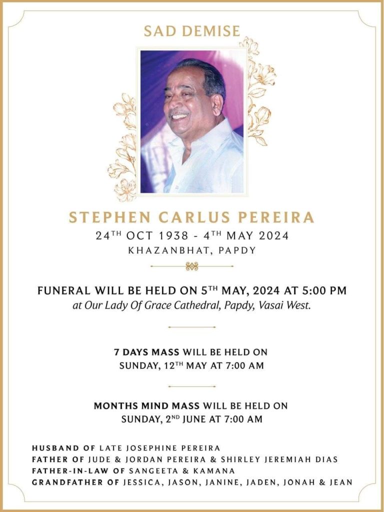 Stephen Carlus Pereira