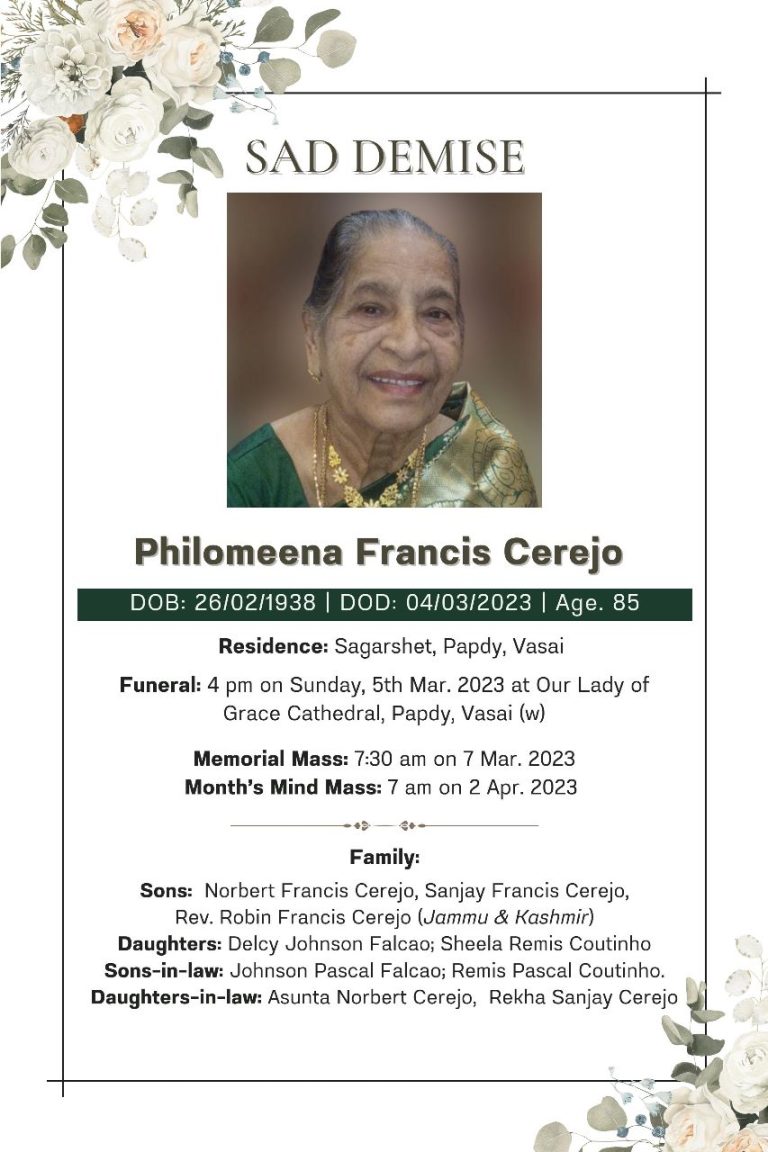 Philomeena Francis Cerejo