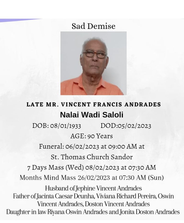 Vincent Francis Andrades