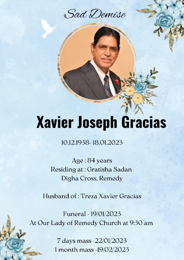 Xavier Joseph Gracias