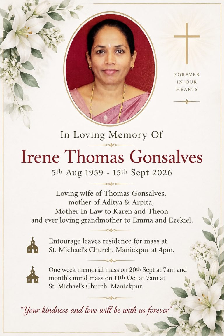 Irene Thomas Gonsalves