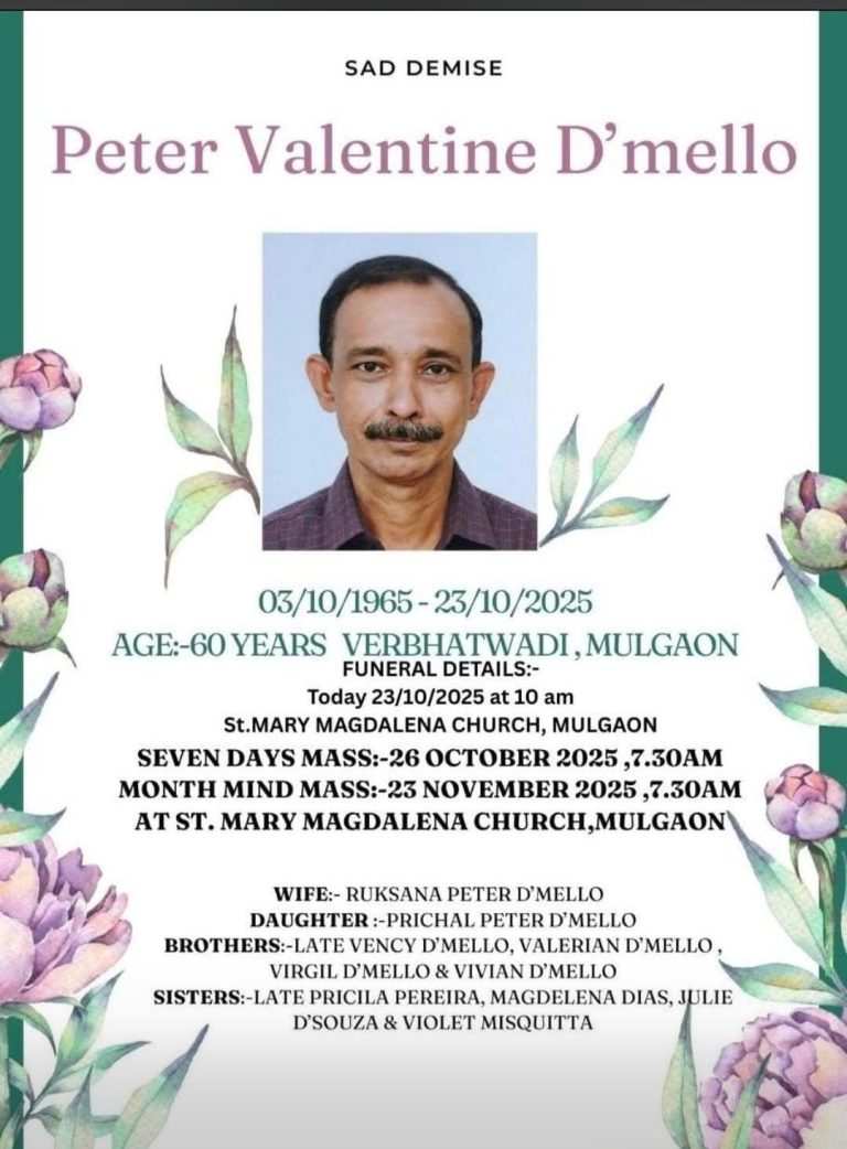 Peter Valentine Dmello