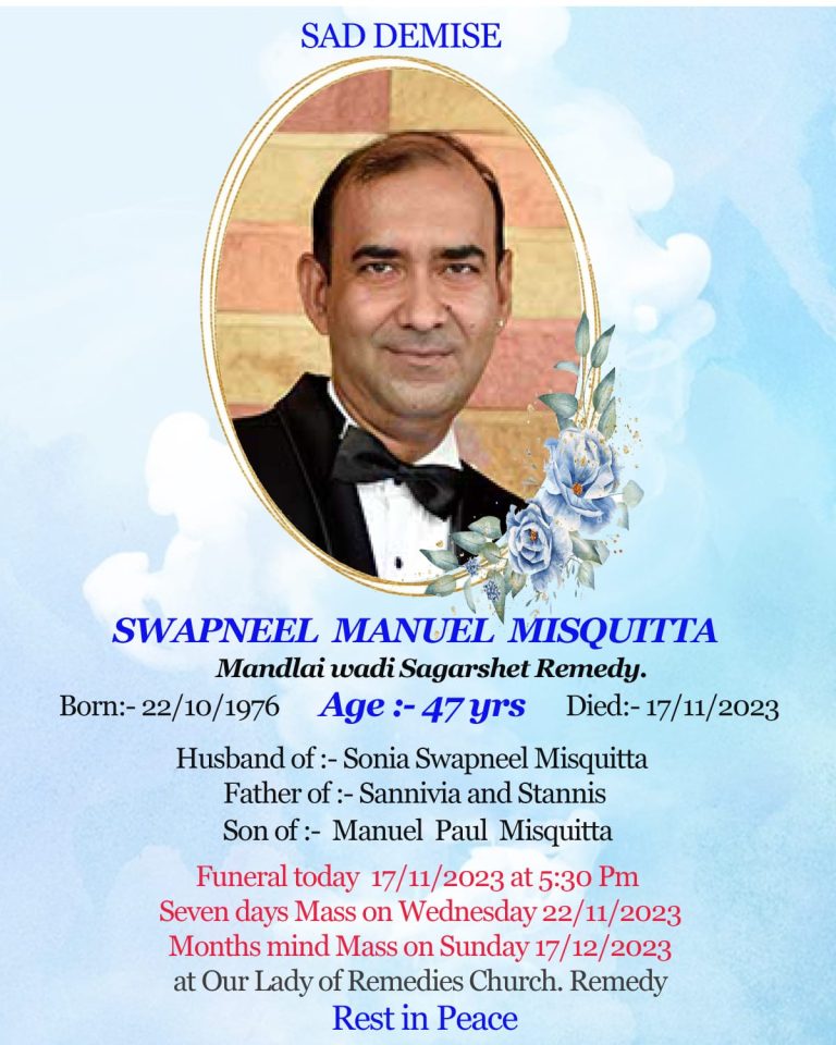 Swapneel Manuel Misquitta